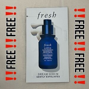 ‼️FREE‼️NEW‼️Fresh Lotus Youth Preserve Resurfacing Dream Serum ✨SAMPLE✨